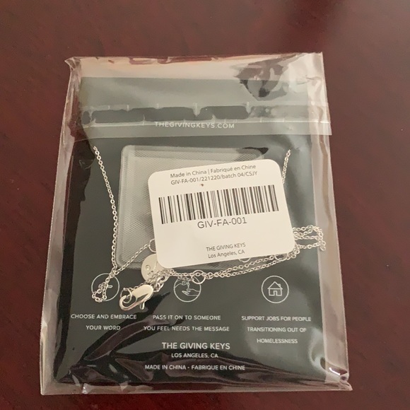 The Giving Keys Mini Key Necklace - Picture 2 of 2